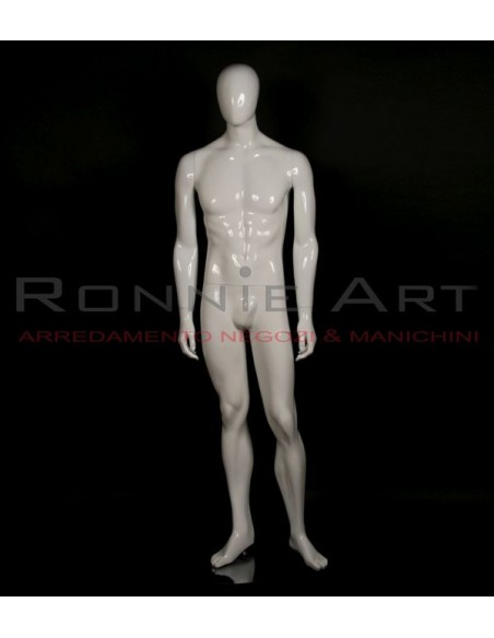 MANICHINO UOMO ASTRATTO FERNAND BIANCO