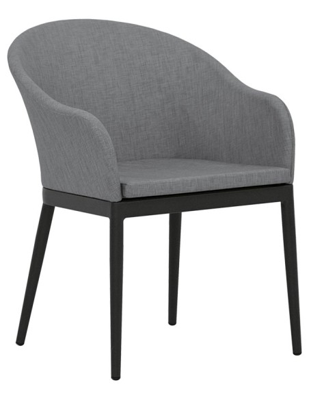 POLTRONCINA STRUTTURA ALLUMINIO RIVESTIMENTO TESSU