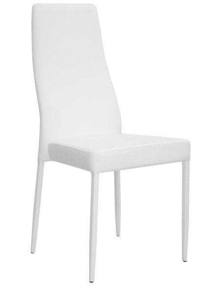 SEDIA STRUTTURA ALLUMINIO RIVESTIMENTO ECOPELLE