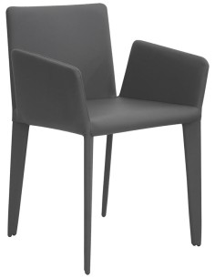 POLTRONCINA STRUTTURA ALLUMINIO  ECOPELLE