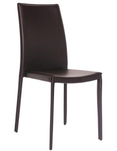 SEDIA IMPILABILE RIVESTITA ECOPELLE