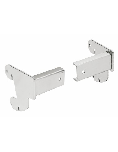 COPPIA SUPPORTI PER TRAVERSA TUBO RETTANGOLARE