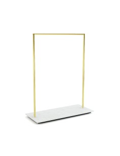 STENDER GONDOLA  BASE TUBO QUADRO H180x115/85/55cm