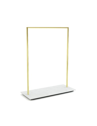 STENDER GONDOLA  BASE TUBO QUADRO H180x115/85/55cm