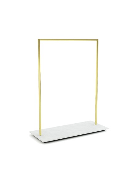 STENDER GONDOLA  BASE TUBO QUADRO H180x115/85/55cm