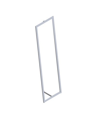 CORNICE INCLINATA CON ATTACCO A MURO CROMATO