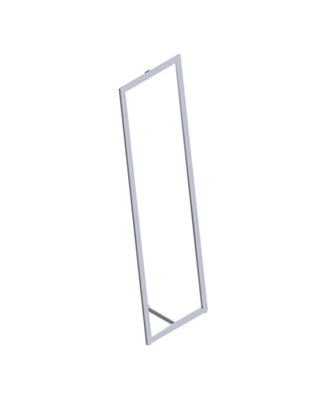 CORNICE INCLINATA CON ATTACCO A MURO CROMATO