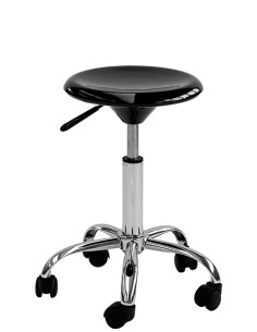 SGABELLO IN ACCIAIO CROMATO SEDUTA