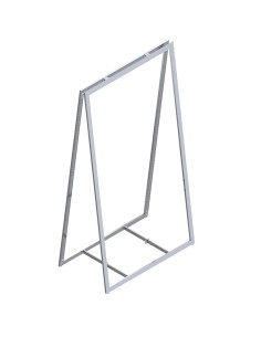 STRUTTURA BIFACCIALE NCLINATA GONDOLA AUTOPORTANTE DA 120 cm H 120/180/240 cm