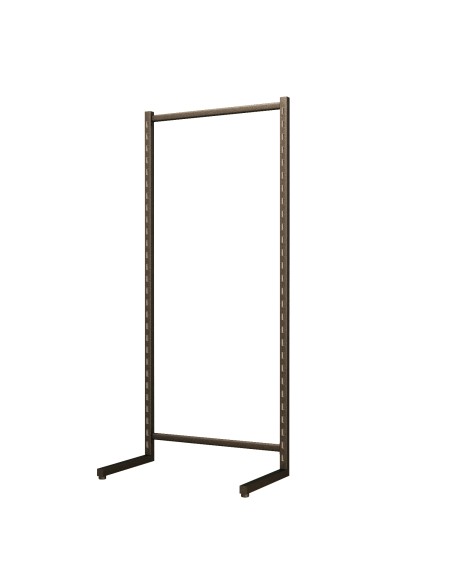 STRUTTURA "L" PER GONDOLA A PARETE TUBO 30x30mm