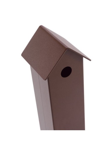 POSACENERE DA ESTERNO CON BASE AUTOPORTANTE IN ACCIAIO ZINCATO CON SERRATURA