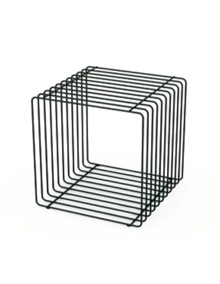 ESPOSITORE CUBO IN TONDINO EDILE h 40x40x40-60 cm COMPONIBILE
