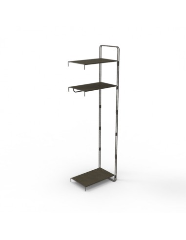 KIT ESPANSORE SCAFFALE 3 RIPIANI E 1 APPENDERIA TONDINO EDILE