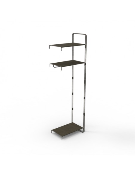 KIT ESPANSORE SCAFFALE 3 RIPIANI E 1 APPENDERIA TONDINO EDILE