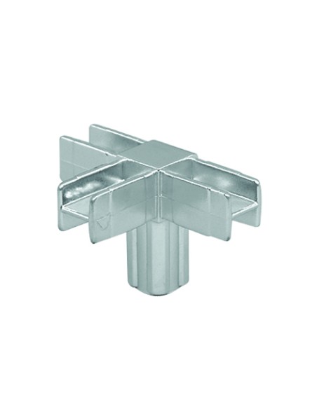 GIUNTO A 4 VIE  PER TUBO DA 20X20 mm