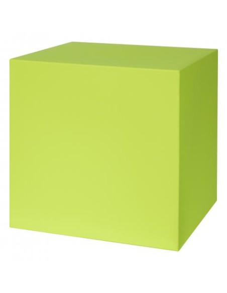 SGABELLO POUF CUBO IN PLASTICA 40x40/50x50 cm