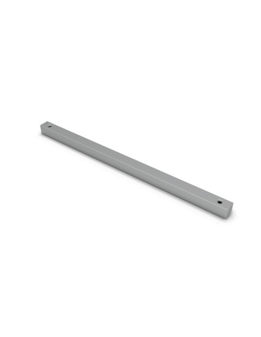 TUBO QUADRO 25x25 mm DA 50/70 cm FORI FILETTATI
