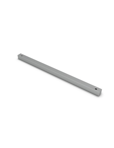 TUBO QUADRO 25x25 mm DA 50/70 cm FORI FILETTATI