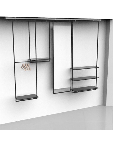 ARREDO SCORREVOLE A SOFFITO DOPPIO BINARIO