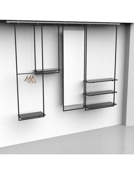 ARREDO SCORREVOLE A SOFFITO DOPPIO BINARIO