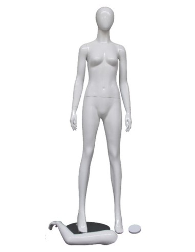 MANICHINO DONNA T UOVO 4 POSIZIONI BIANCO