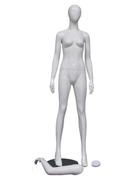 MANICHINO DONNA T UOVO 4 POSIZIONI BIANCO