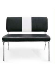 SEDUTA CROMATA SEDUTA IN ECOPELLE