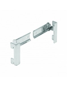 COPPIA SUPPORTI PER TRAVERSA RETTANGOLARE 30x10mm