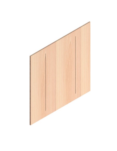 PANNELLO CON CREMAGLIERE 120x120 cm PASSO 25 mm