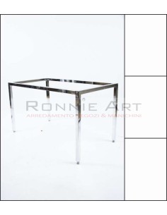 TAVOLO SERVIZIO CREMAGLIERATO 90X50XH50/52 cm