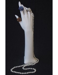 MANO DONNA IN PLASTICA VERNICIATA 40 cm