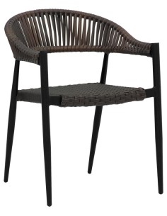 POLTRONCINA IN ALLUMINIO, SEDUTA E SCHIENALE IN PIATTINA DI POLIETILENE