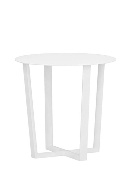 TAVOLINO IN ALLUMINIO VERNICIATO