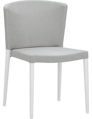 SEDIA IN ALLUMINIO VERNICIATO, RIVESTIMENTO IN TEXTILENE