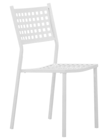 SEDIA IN METALLO VERNICIATO