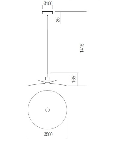 LAMPADA A SOSPENSIONE GUNNAR