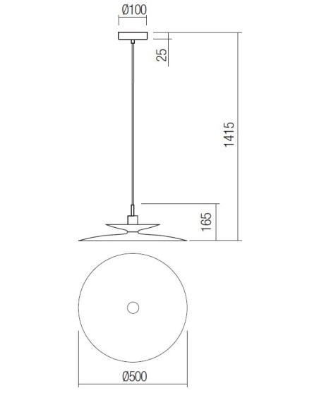 LAMPADA A SOSPENSIONE GUNNAR