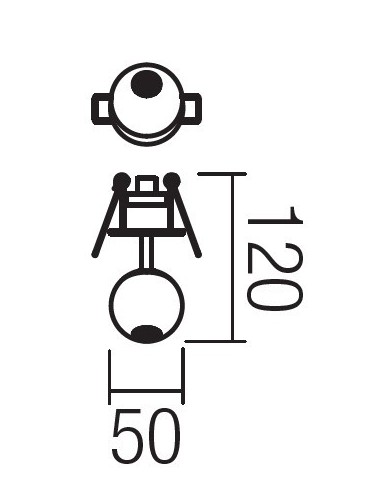 LAMPADA A INCASSO OBO