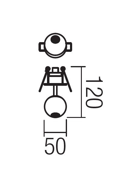 LAMPADA A INCASSO OBO