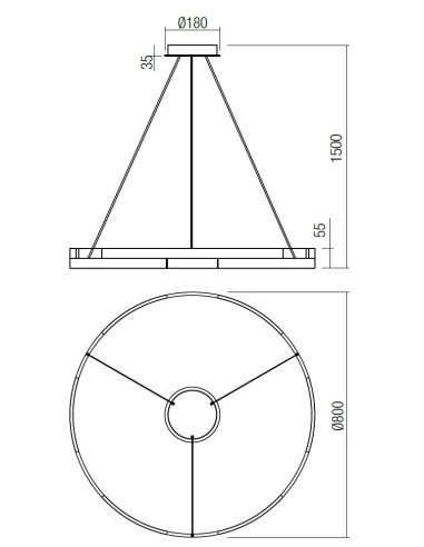 LAMPADA A SOSPENSIONE CASTLE 800