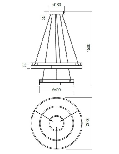 LAMPADA A SOSPENSIONE CASTLE 2