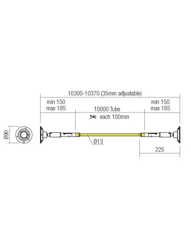 SISTEMA LINEARE FREEDOM 360_ 10M