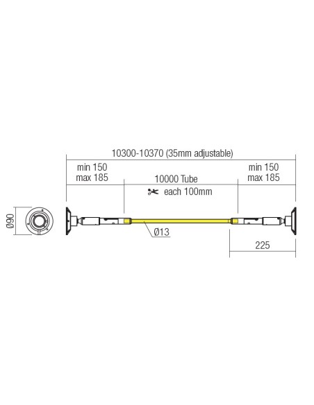 SISTEMA LINEARE FREEDOM 360_ 10M
