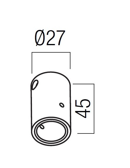 ELEMENTO PER FISSAGGIO PARETE/SOFFITTO XLOOP