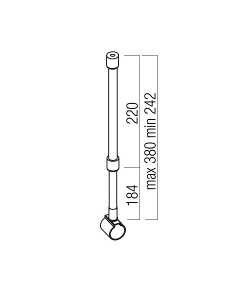 SISTEMA DI MONTAGGIO A SOFFITTO PER XLOOP