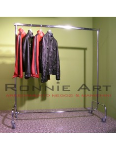 KIT 2 STENDER SEMPLICE L150XH152 BASE CM 53 COLORE CROMATO