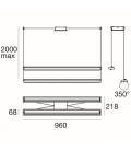 LAMPADA A SOSPENSIONE STILNOVO TABLET 2 SOURCES