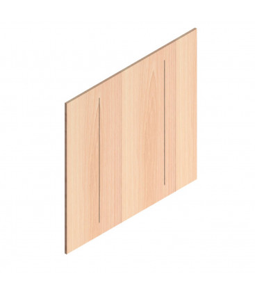 PANNELLO CON CREMAGLIERE 120x120 cm PASSO 25 mm