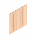 PANNELLO CON CREMAGLIERE 120x120 cm PASSO 25 mm