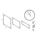 ARREDO AUTOPORTANTE CAGE KIT SPALLA TUBO 50x20mm